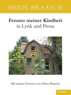 cover image of Fenster meiner Kindheit in Lyrik und Prosa